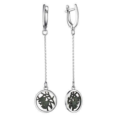 Серьги серебро 52923.1SZ