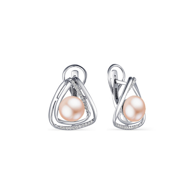 Серьги серебро 52547S3