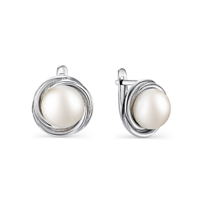 Серьги серебро 52143S1