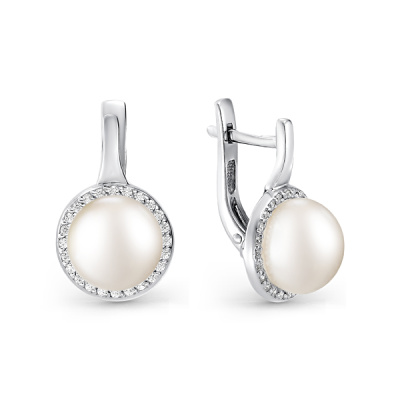 Серьги серебро 52353S1