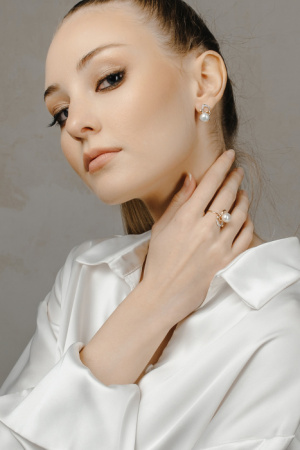 Серьги золото 32403A1