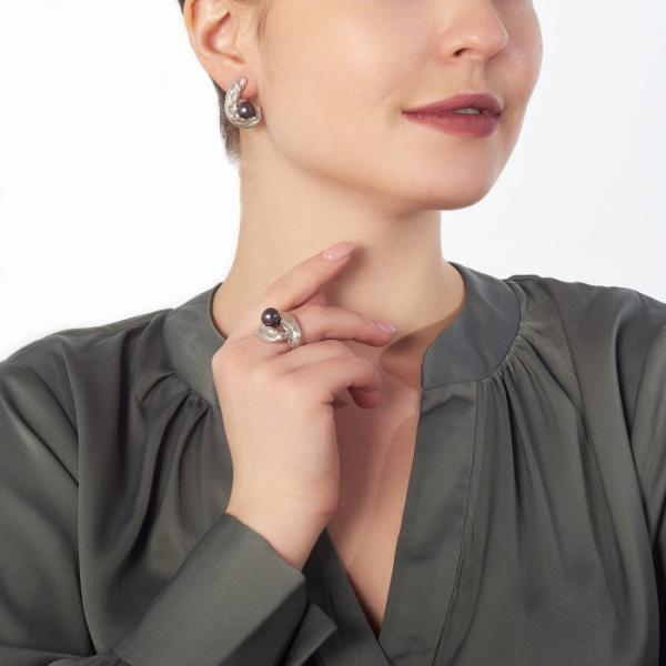Кольцо серебро 51110S2