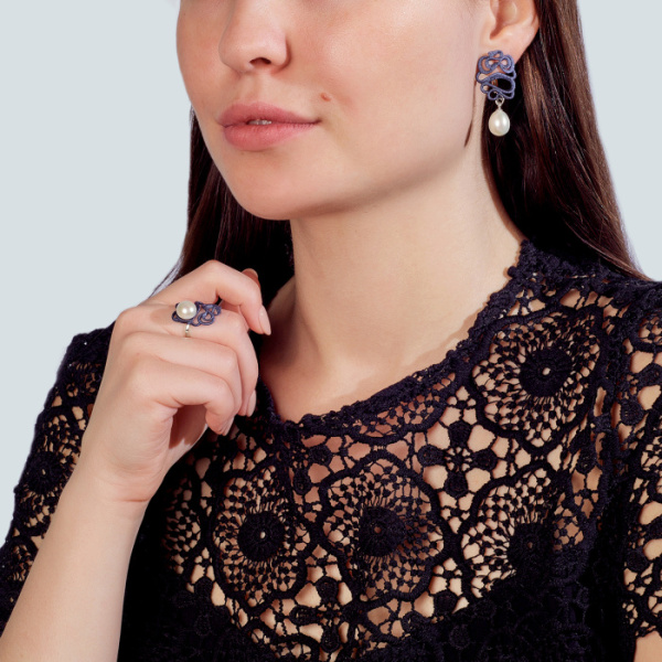 Серьги серебро 52853S1U