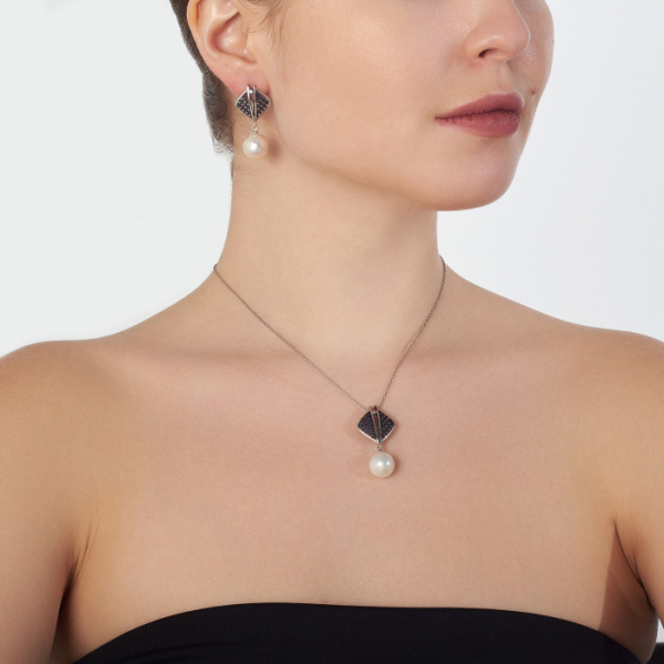 Серьги серебро 52864S6B