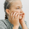 Серьги серебро 52513S1