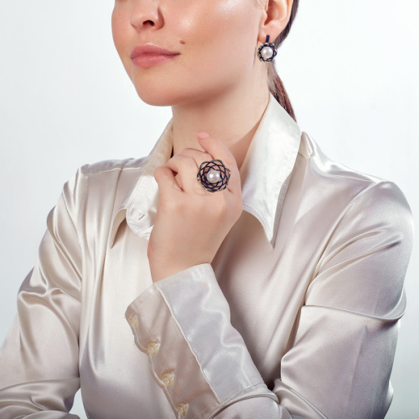 Серьги серебро 52851S1U