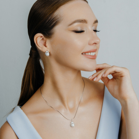 Серьги серебро 52300S1