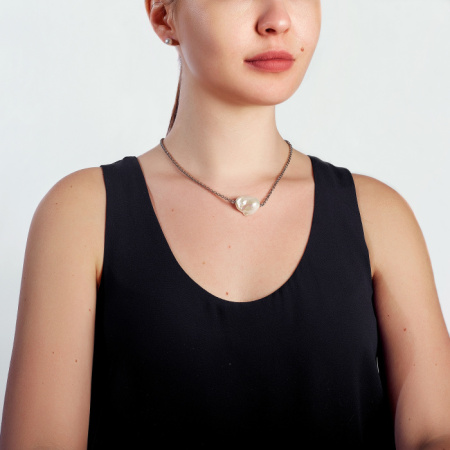Колье серебро 54431S6.45