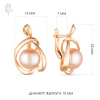 Серьги золото 32373A3
